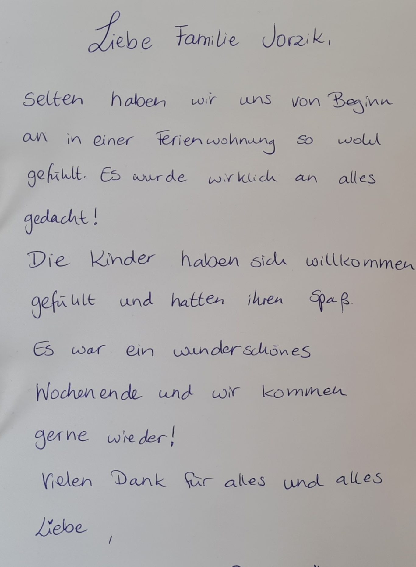 Familie P. aus Osterholz-Scharmbeck
