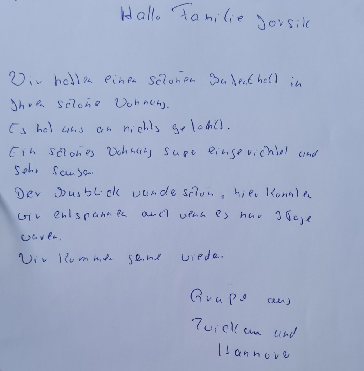 Familie H. aus Garbsen